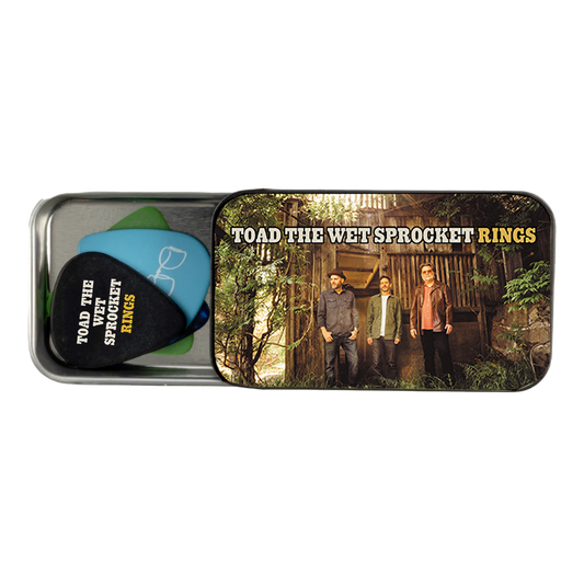 Toad Custom RINGS Guitar Picks & Tin