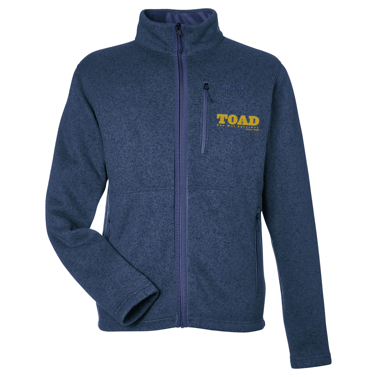 Gold Logo Fleece Jacket