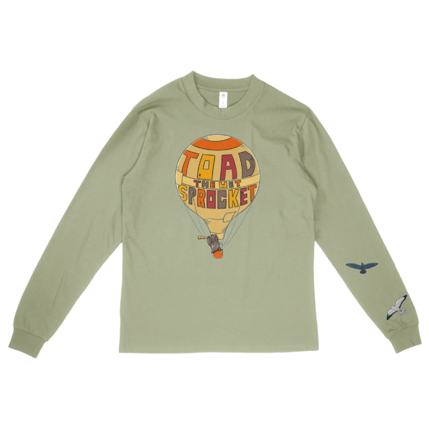 Hot Air Balloon Long Sleeve Bear Tee