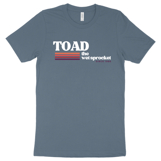 Warm Vibes Slate Blue Tee