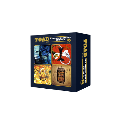Toad the Wet Sprocket 40th Anniversary Coaster Set