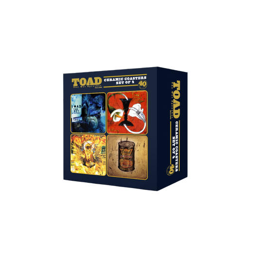 Toad the Wet Sprocket 40th Anniversary Coaster Set