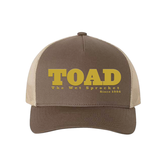 Since 1986 Logo Brown/Khaki Trucker Hat