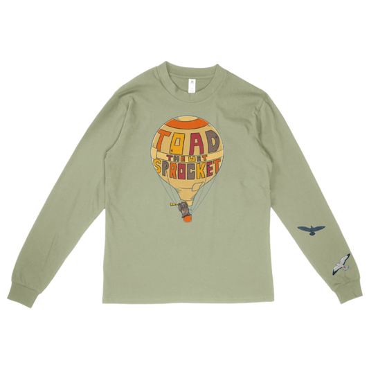 Hot Air Balloon Long Sleeve Bear Tee