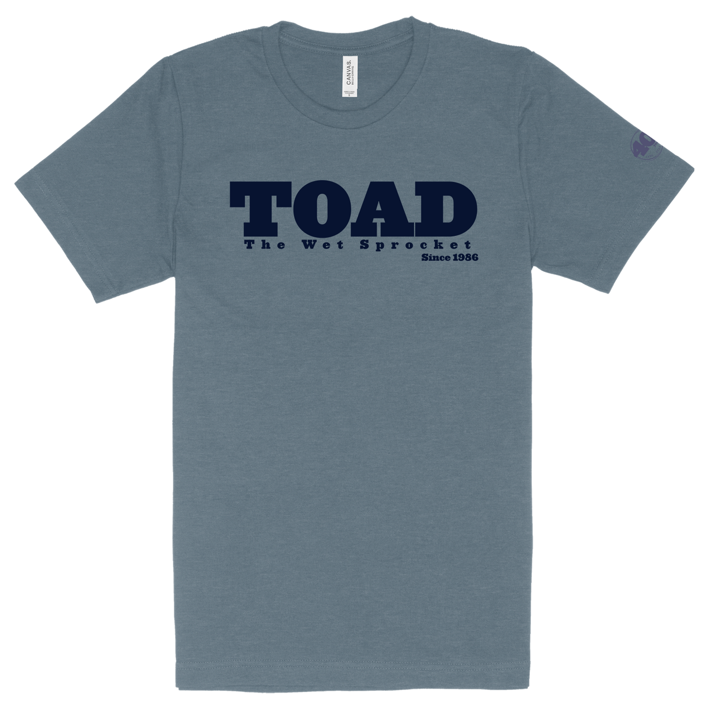 40th Anniversary Logo Tee - Heather Slate